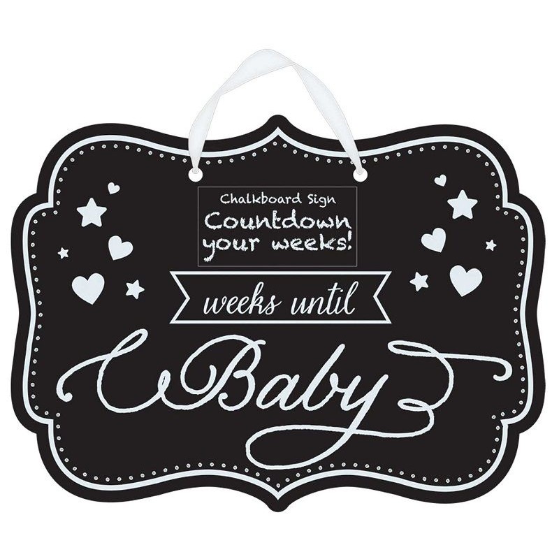 Quadro Baby Shower Contagem