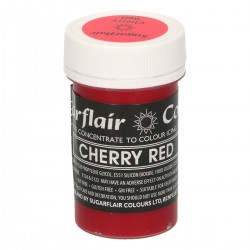 Corante em Pasta Cherry Red Sugarflair -25 grs