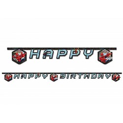 Banner Happy Birthday Spiderman