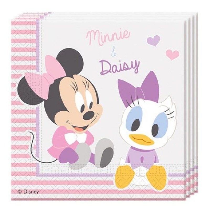 Guardanapos Minnie Bebé