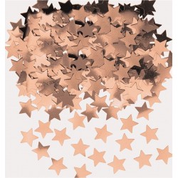 Confetis Estrelas Rose Gold 14grs