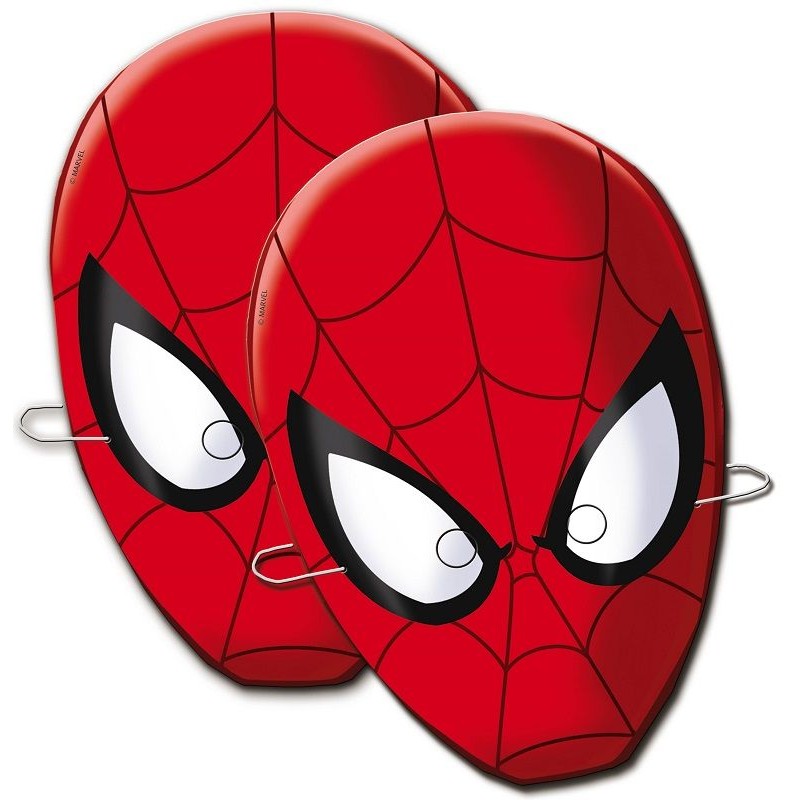 6 Máscaras Homem Aranha