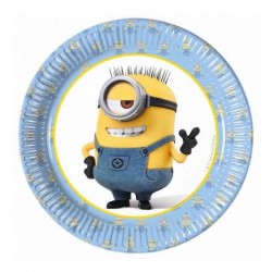 Pratos Minion 20 cms