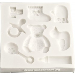 Molde Silicone Baby Shower