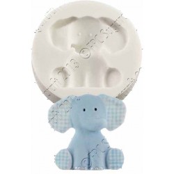 Molde Silicone Elefante Bebe