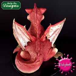 Molde Silicone Pele Dragão