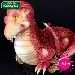 Molde Silicone Pele Dragão