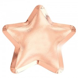 Pratos Estrela Rose Gold TWINKLE TWINKLE