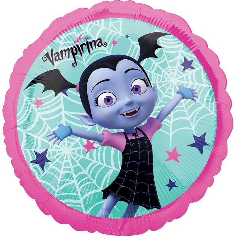 Balão Foil Redondo Vampirina 45 cms