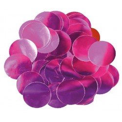 Confetis FUCHSIA Foil 2.5 cms