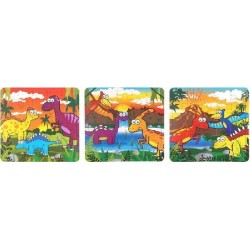 Puzzle Oferta 3 Sortidos Tema Dinossauros