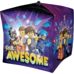 Balão Foil Cubo Lego Movie