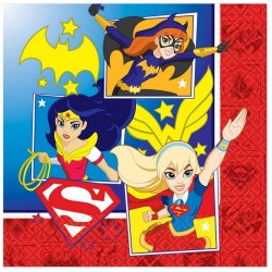 16 Guardanapos Super Hero Girls