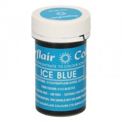 Corante em Pasta Ice Blue Sugarflair -25 grs