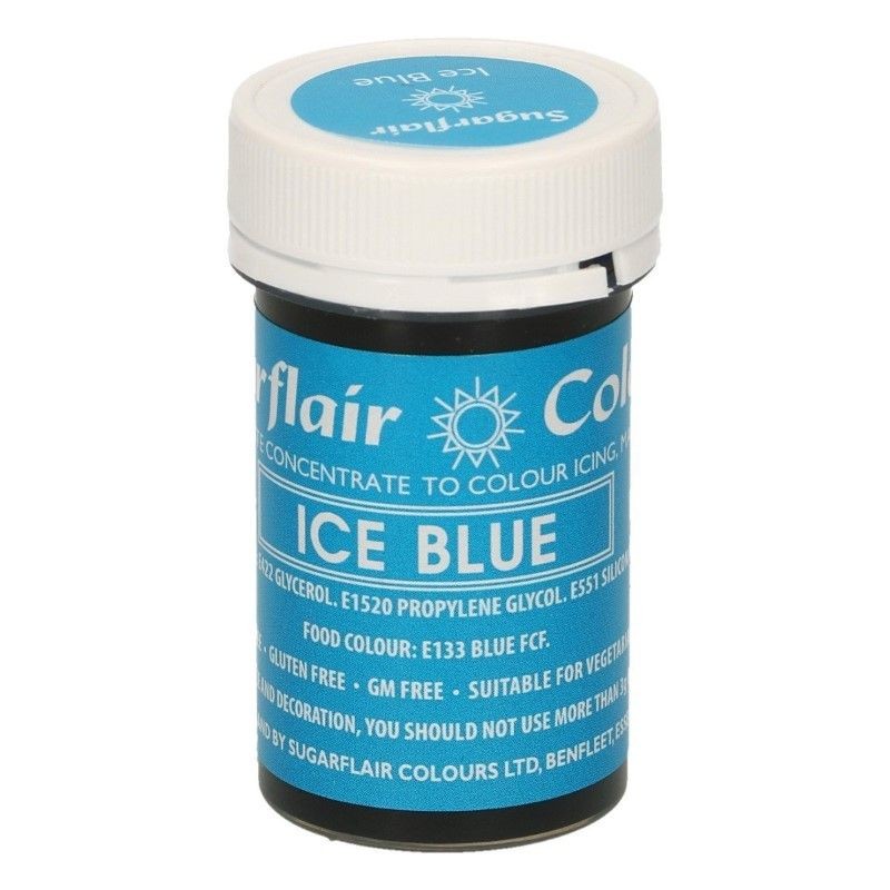 Corante em Pasta Ice Blue Sugarflair -25 grs