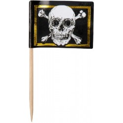 24 Picks Bandeira Piratas