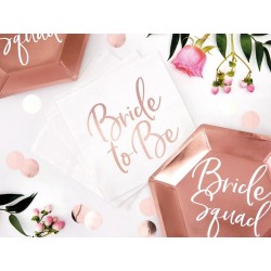 Guardanapos Noiva " Bride to Be" Rose Gold