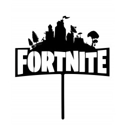 Topper Bolo Fortnite Acrílico