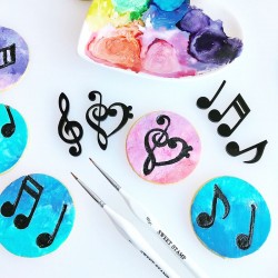 Sweet Stamps Elementos Musicais