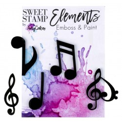 Sweet Stamps Elementos Musicais