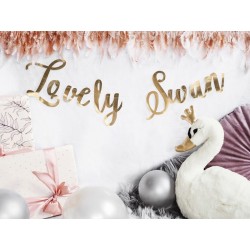 Banner Lovely Swan