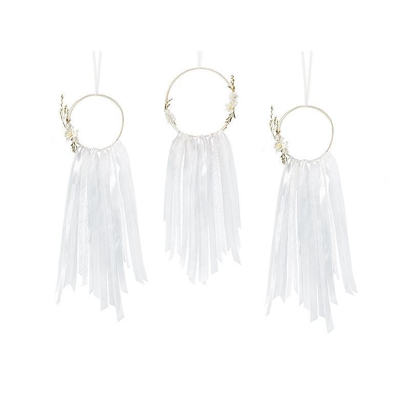 Kit Decoração Dream Catchers Branco