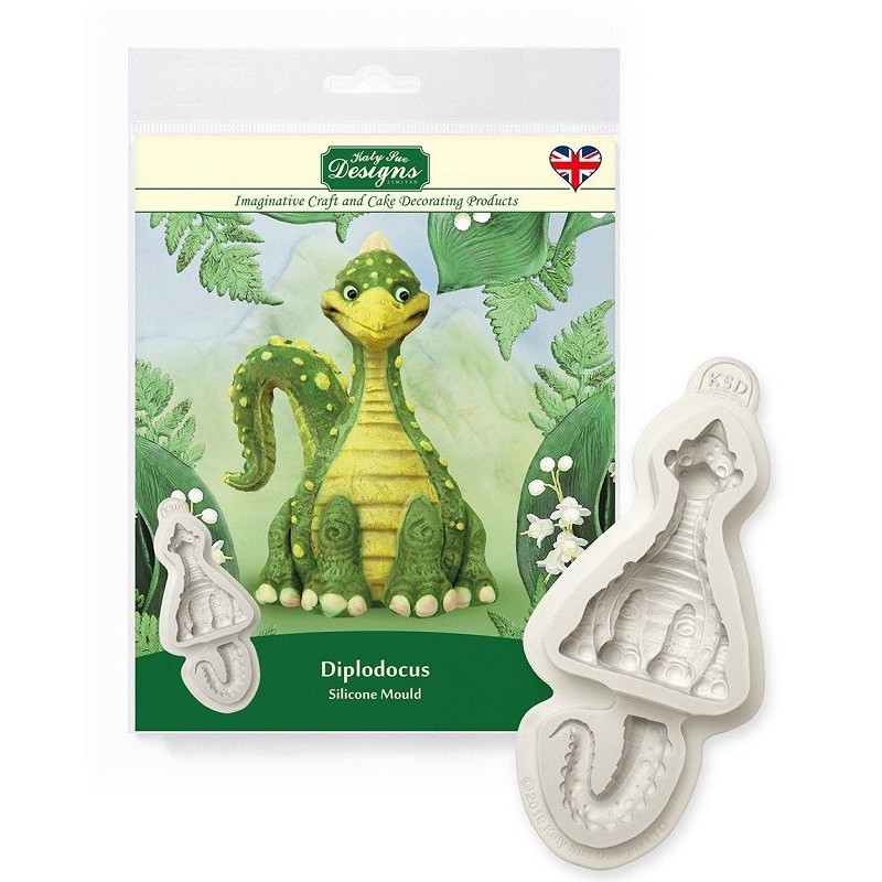 Molde Silicone Dinossauro Diplodocus