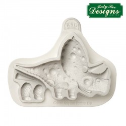 Molde Silicone Dinossauro Triceratops