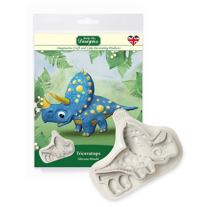 Molde Silicone Dinossauro Triceratops