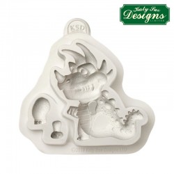 Molde Silicone Dinossauro Triceratops