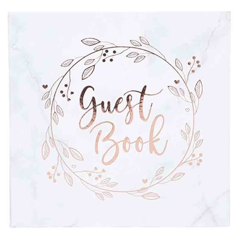 Guest Book Rose Gold