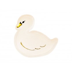 Pratos Cisne 23.5x22.5cm