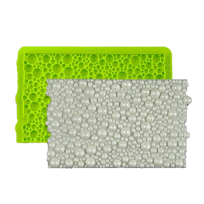 Molde Pretty In Pearls Simpress Marvelous Molds