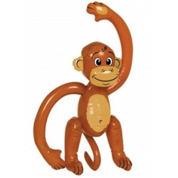 Macaco Insuflável 50 cms