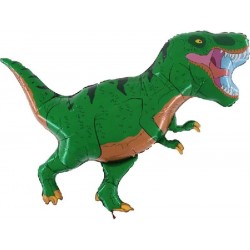 Balão Foil T-REX Verde