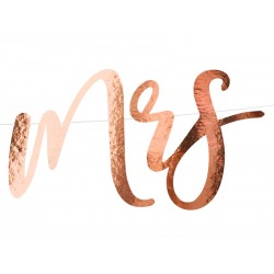 Banner Mr & Mrs Rose Gold,...