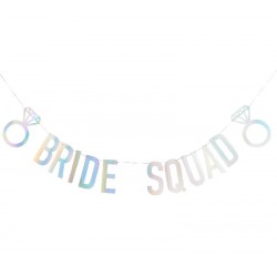 Banner Iridiscente BRIDE SQUAD