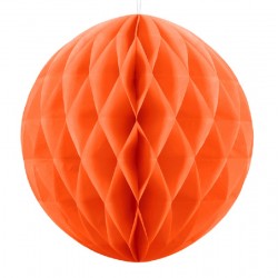 Honeycomb Bola Laranja 20 cms