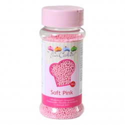 Confetis Bolinhas Cor de Rosa 80 Grs