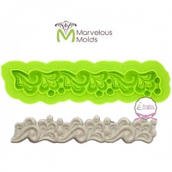 Molde Silicone Marvelous Molds Renda Lydia