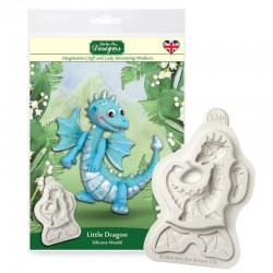 Molde Silicone Pequeno Dragão