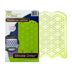 Molde Silicone Marvelous Molds Moroccan Lattice Onlay