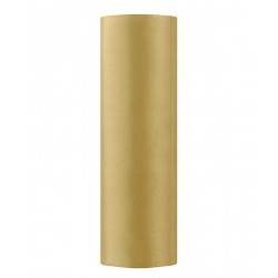 Rolo Cetim Dourado 16 cms x 9m