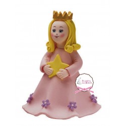 Topo de Bolo Claydough Princesa