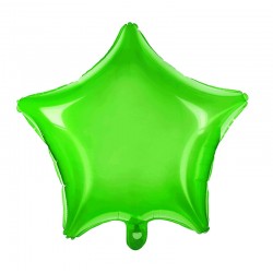 Balao Estrela Verde Neon 45...