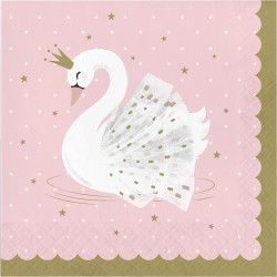 16 Guardanapos Stylish Cisne