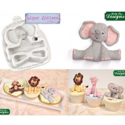 Molde Silicone Elefante