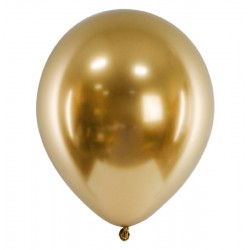 Balão Glossy Dourado 30cms***