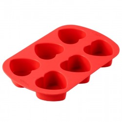 Tabuleiro Silicone Corações