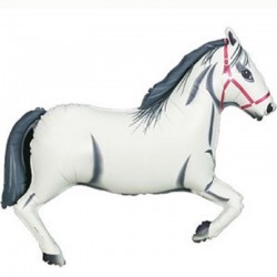 Balão Foil Cavalo Branco 1.10m